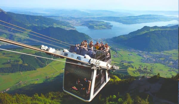 Stanserhorn – CabriO-Bahn mit Rundumblick